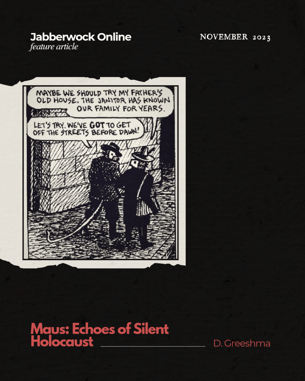 Jabberwock Online Feature Article